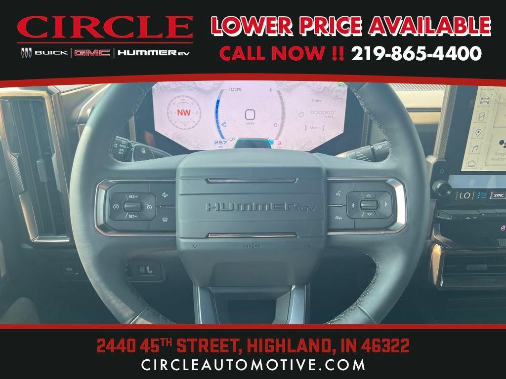 new 2025 GMC HUMMER EV Pickup car, priced at $110,895