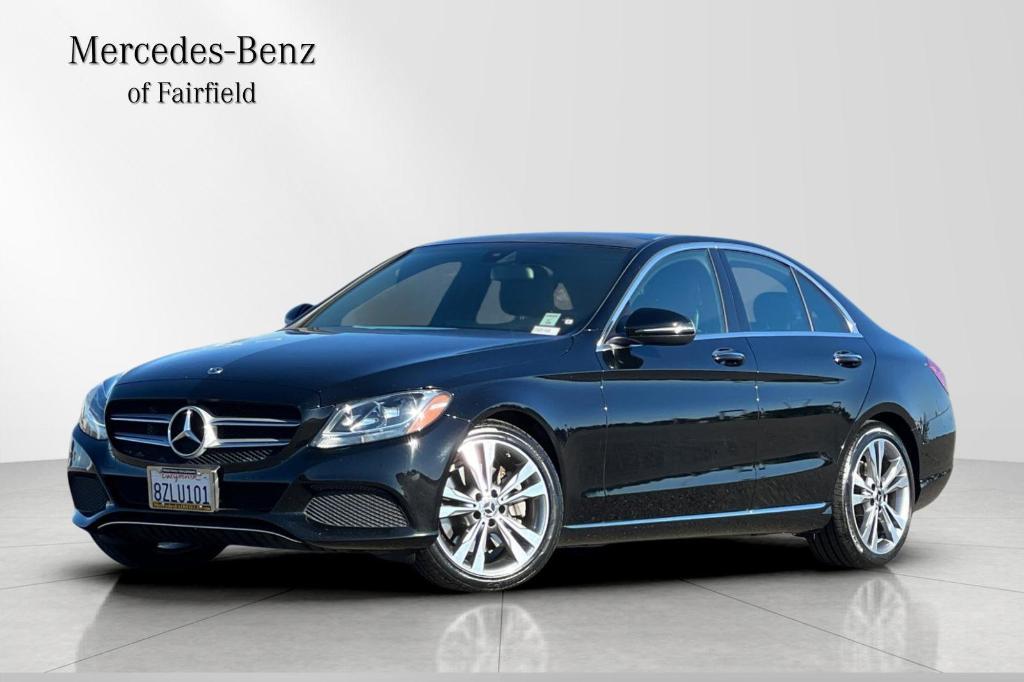 used 2018 Mercedes-Benz C-Class car, priced at $19,331