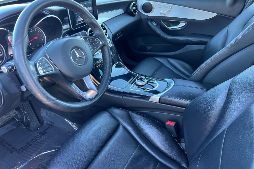 used 2018 Mercedes-Benz C-Class car, priced at $14,991