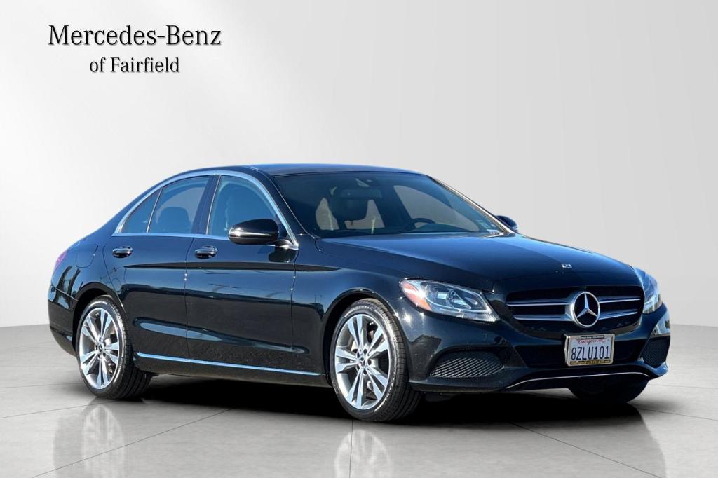 used 2018 Mercedes-Benz C-Class car, priced at $14,991