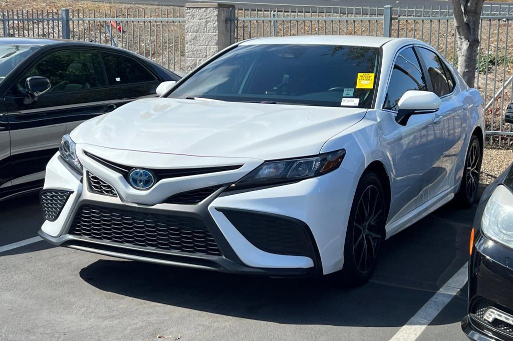 used 2023 Toyota Camry Hybrid car, priced at $27,579