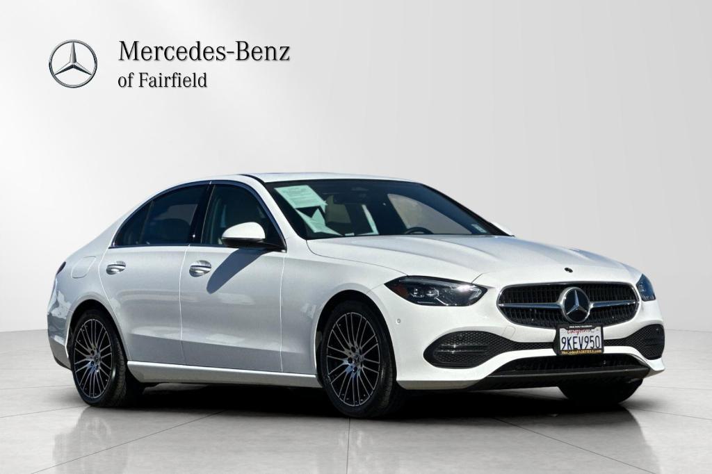 used 2024 Mercedes-Benz C-Class car, priced at $34,991