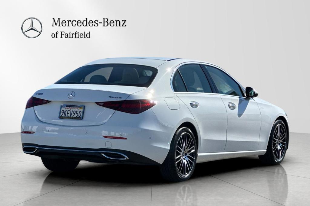 used 2024 Mercedes-Benz C-Class car, priced at $34,991