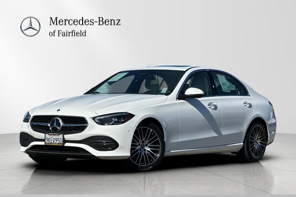 used 2024 Mercedes-Benz C-Class car, priced at $34,991