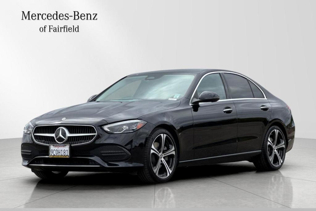 used 2022 Mercedes-Benz C-Class car, priced at $34,991