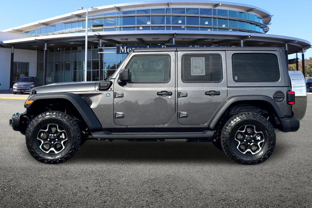 used 2021 Jeep Wrangler Unlimited 4xe car, priced at $34,694