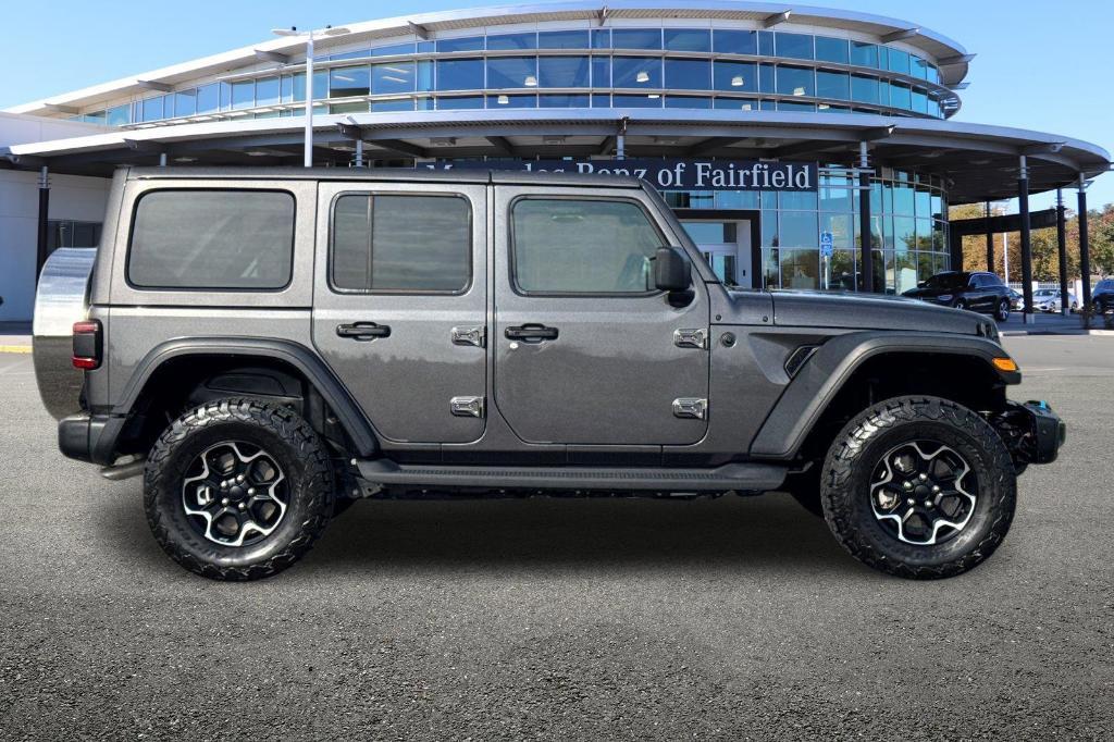 used 2021 Jeep Wrangler Unlimited 4xe car, priced at $34,694