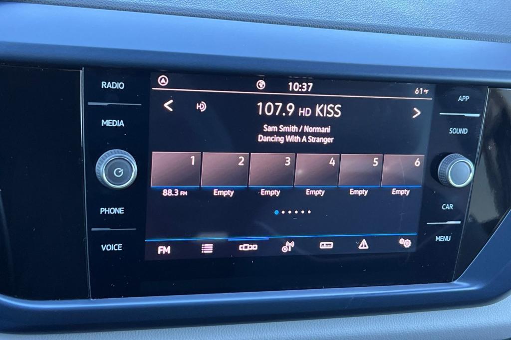 used 2023 Volkswagen Taos car, priced at $17,595