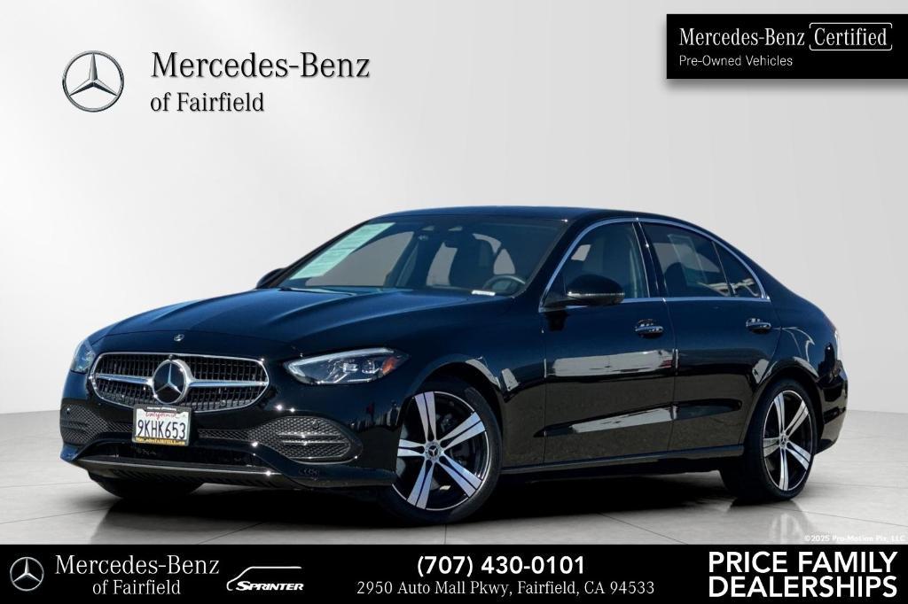 used 2024 Mercedes-Benz C-Class car, priced at $37,991