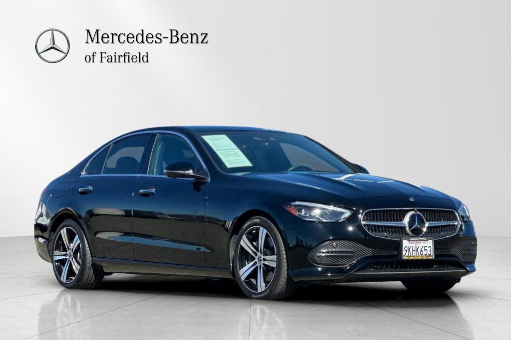 used 2024 Mercedes-Benz C-Class car, priced at $37,991
