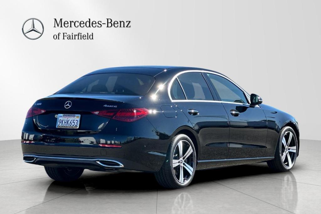 used 2024 Mercedes-Benz C-Class car, priced at $37,991