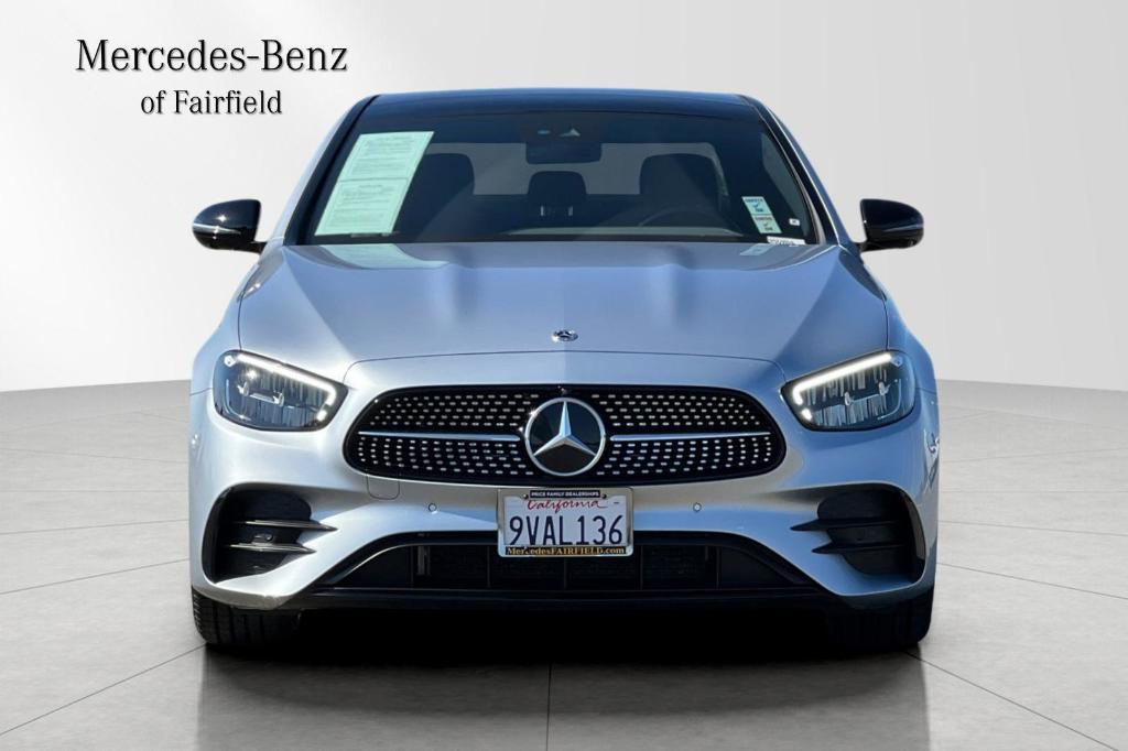used 2021 Mercedes-Benz E-Class car, priced at $37,619