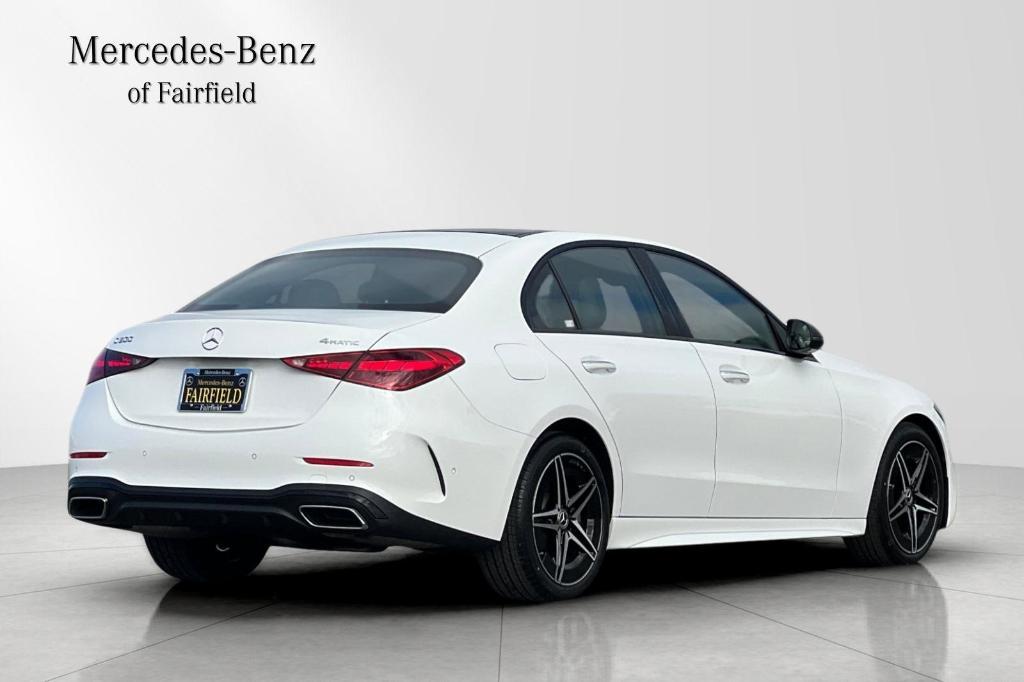 new 2025 Mercedes-Benz C-Class car, priced at $55,935