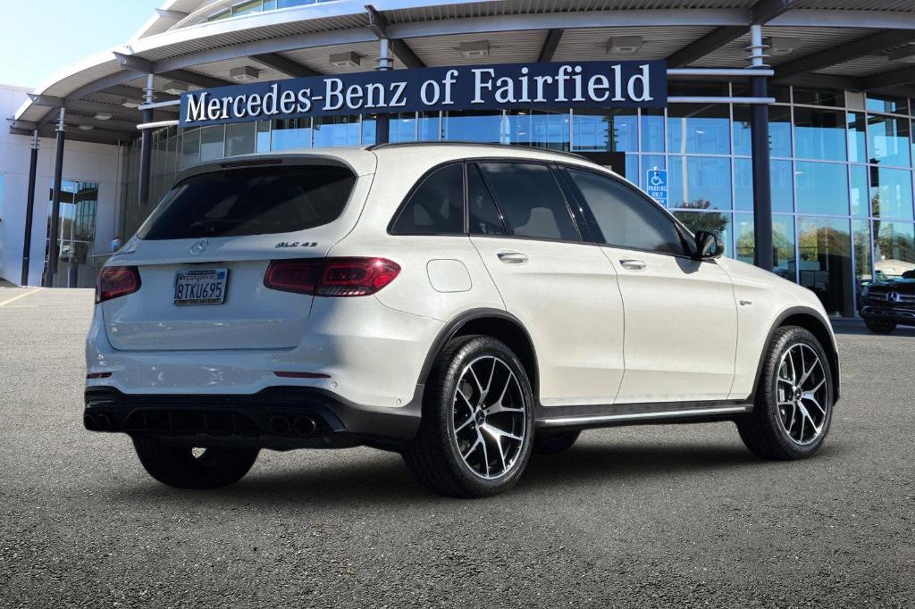 used 2020 Mercedes-Benz AMG GLC 43 car, priced at $38,994