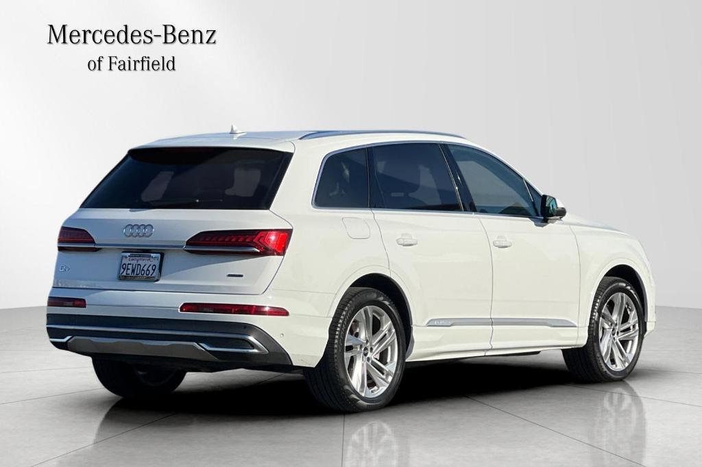 used 2023 Audi Q7 car, priced at $34,500