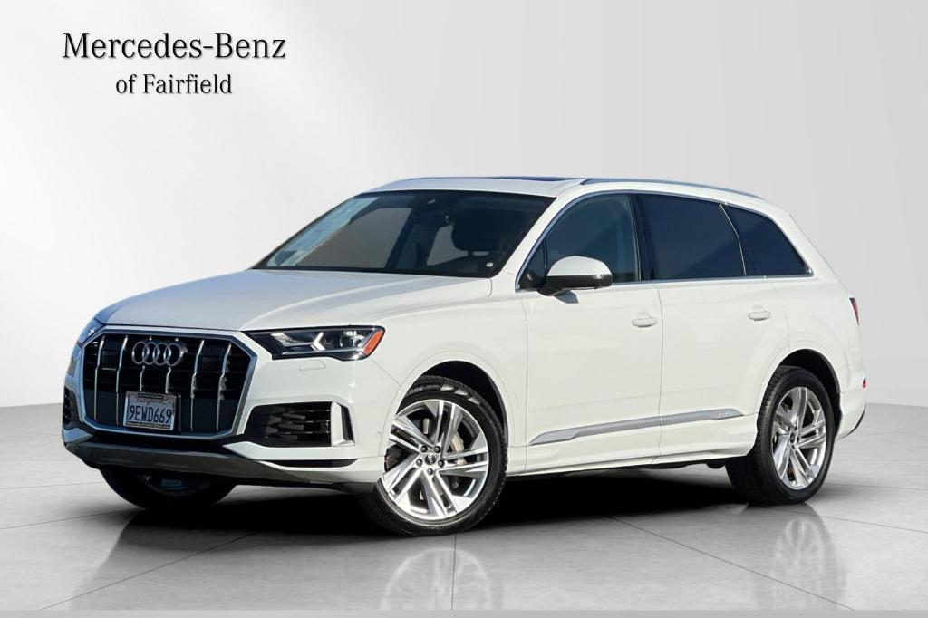 used 2023 Audi Q7 car, priced at $34,500