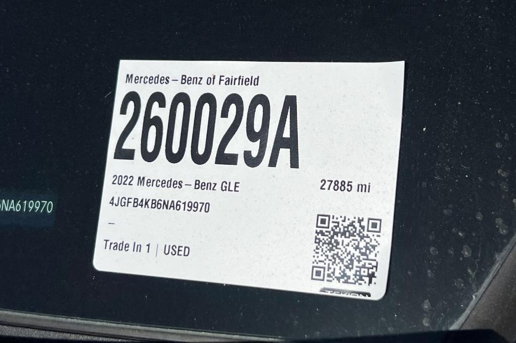 used 2022 Mercedes-Benz GLE 350 car, priced at $43,991