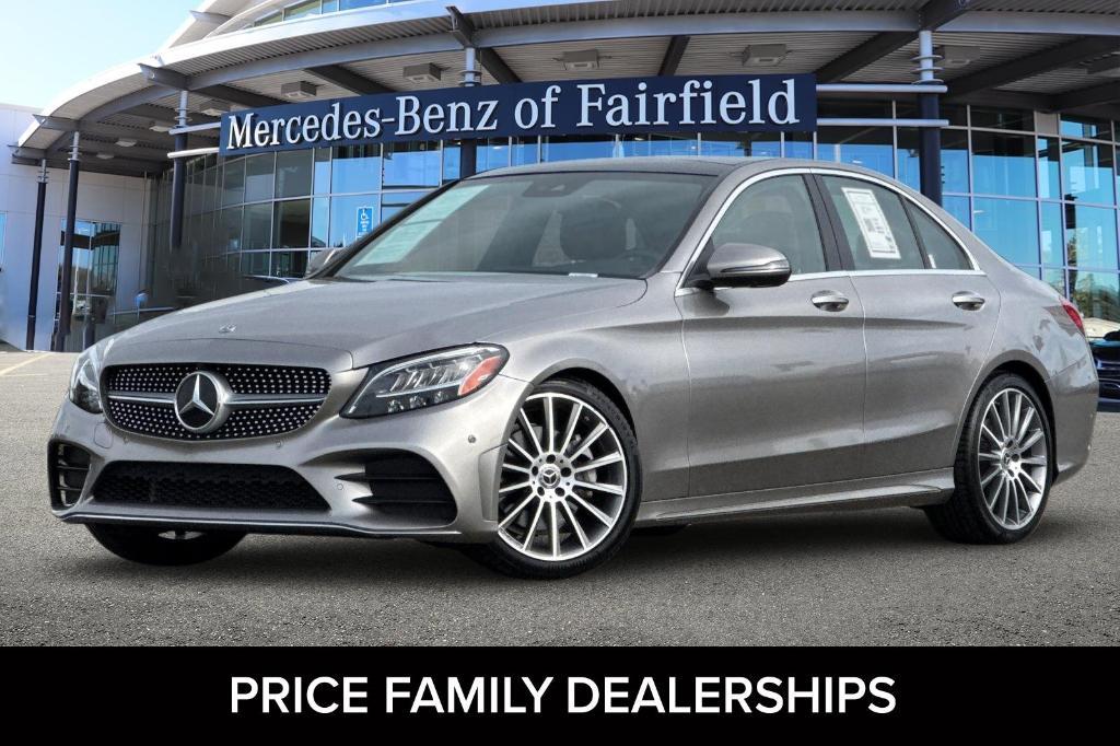 used 2021 Mercedes-Benz C-Class car, priced at $25,991