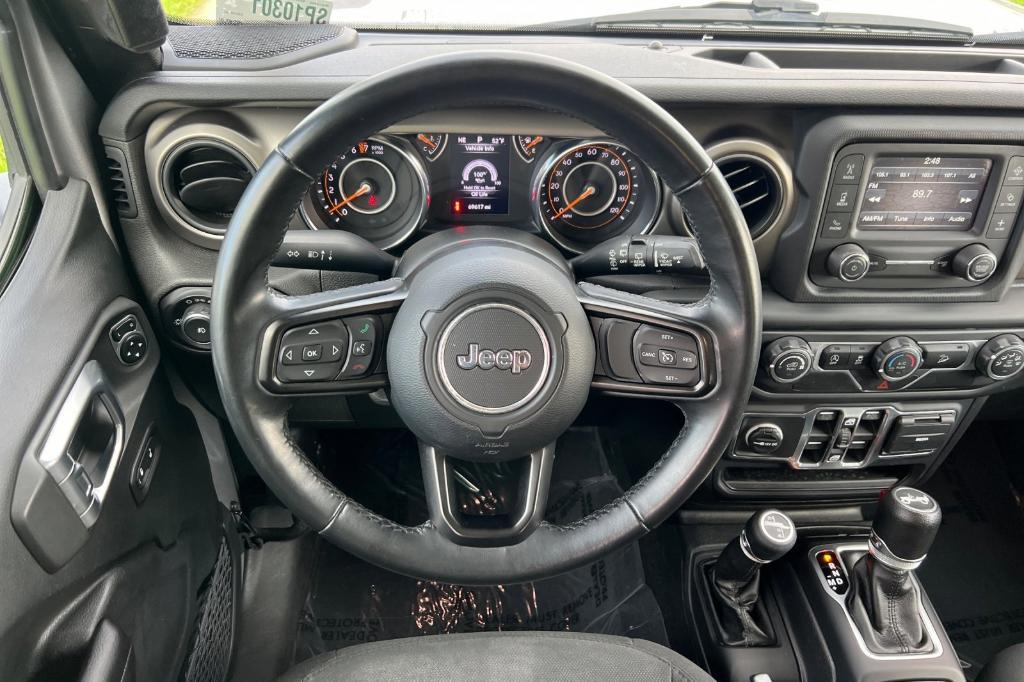 used 2019 Jeep Wrangler Unlimited car, priced at $22,574