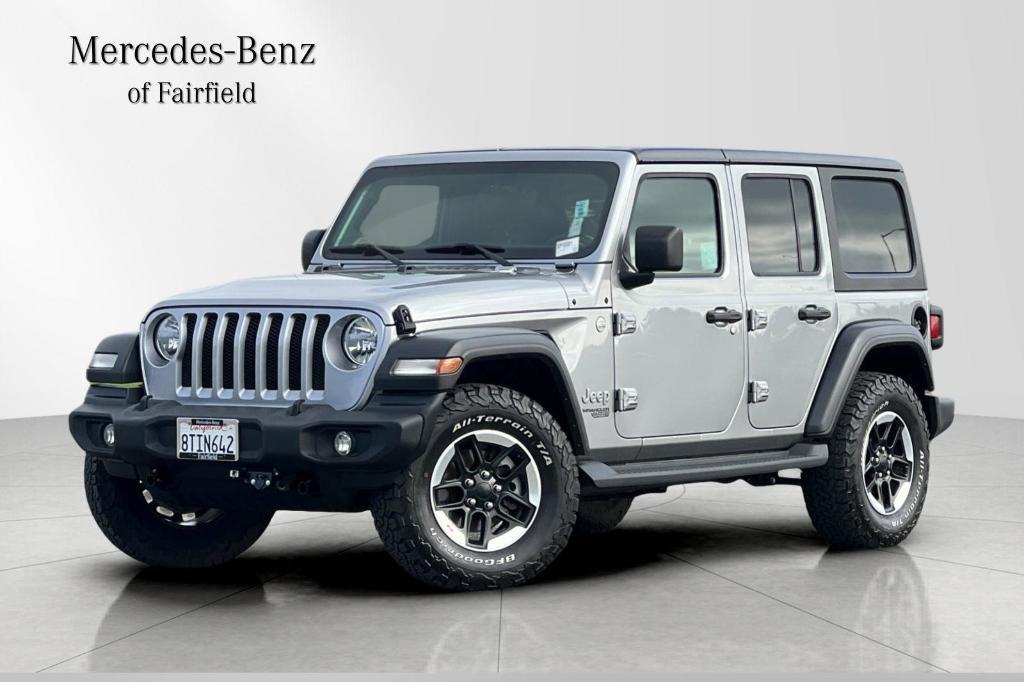 used 2019 Jeep Wrangler Unlimited car, priced at $22,574