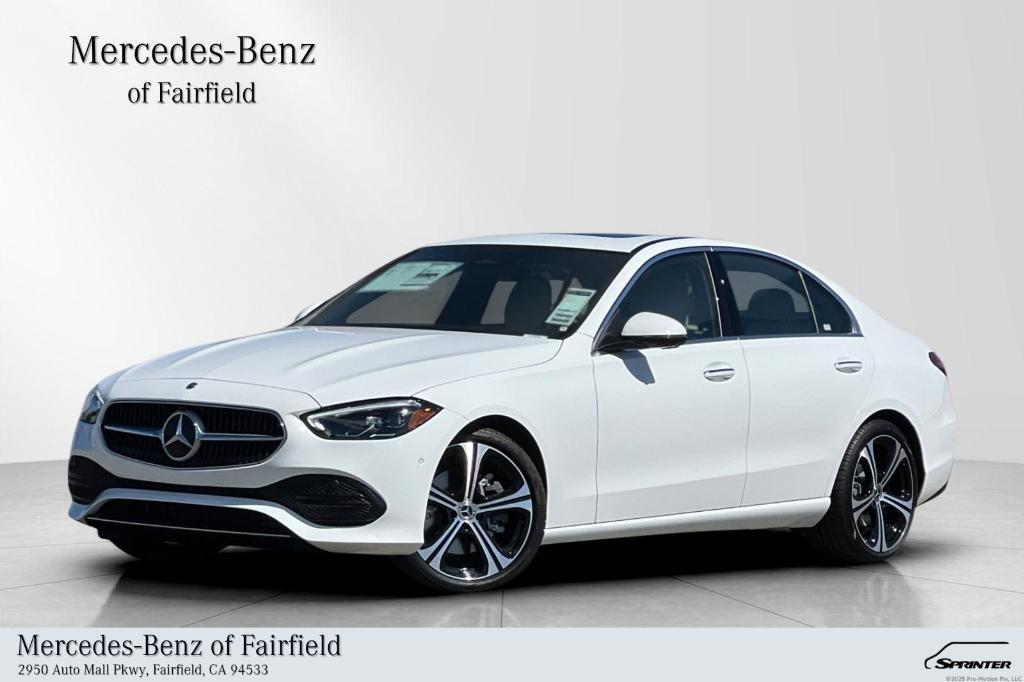 new 2025 Mercedes-Benz C-Class car, priced at $52,935