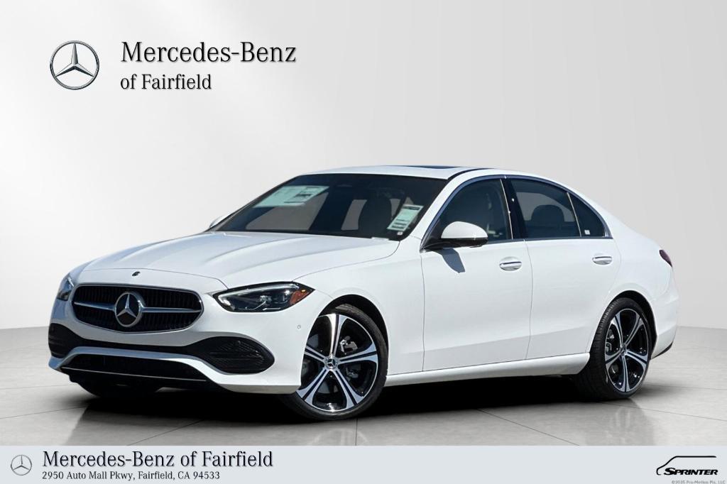 new 2025 Mercedes-Benz C-Class car, priced at $52,935