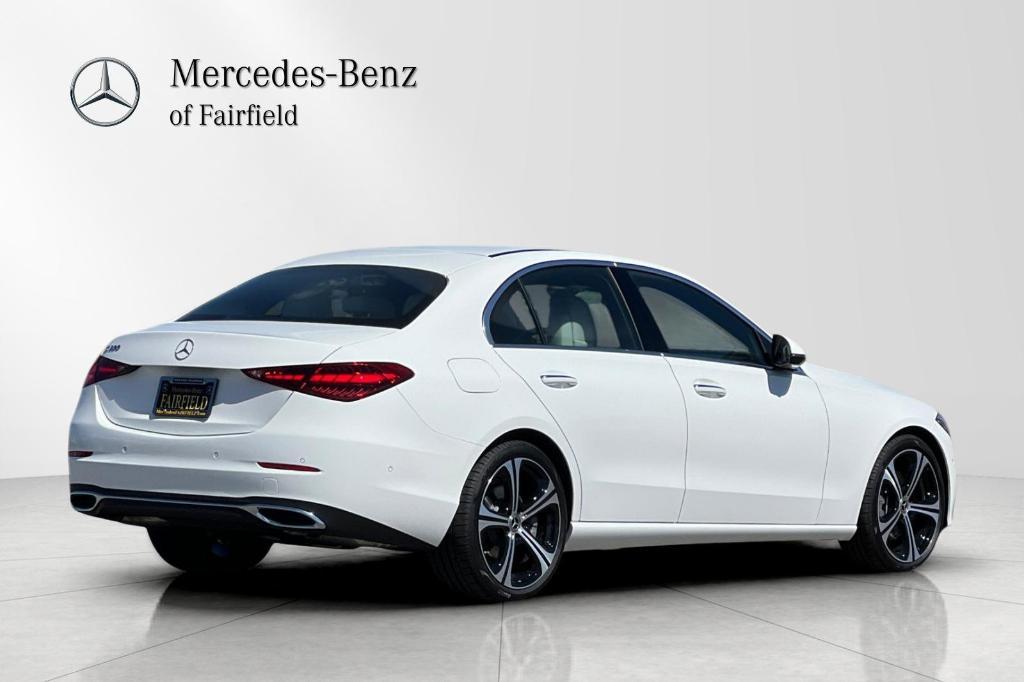 new 2025 Mercedes-Benz C-Class car, priced at $52,935