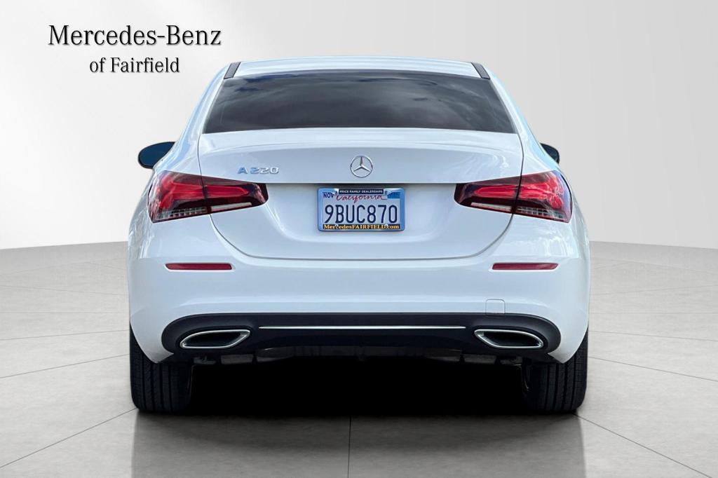 used 2022 Mercedes-Benz A-Class car, priced at $27,991