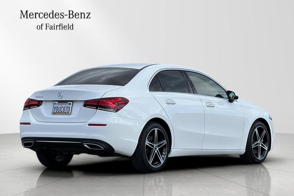 used 2022 Mercedes-Benz A-Class car, priced at $27,991
