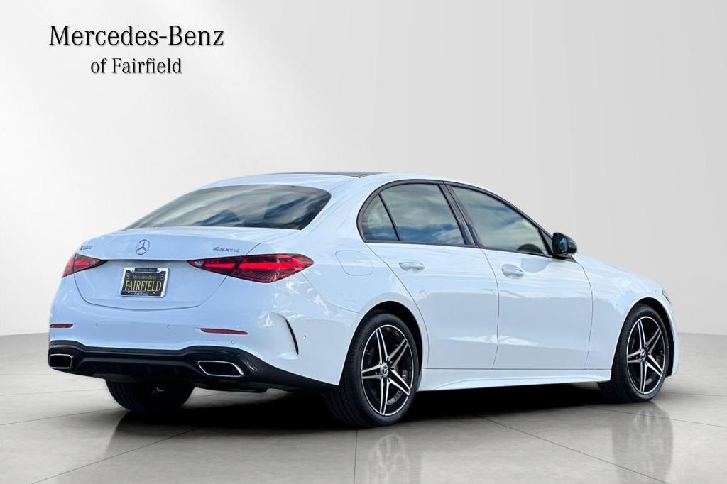 new 2025 Mercedes-Benz C-Class car, priced at $55,935