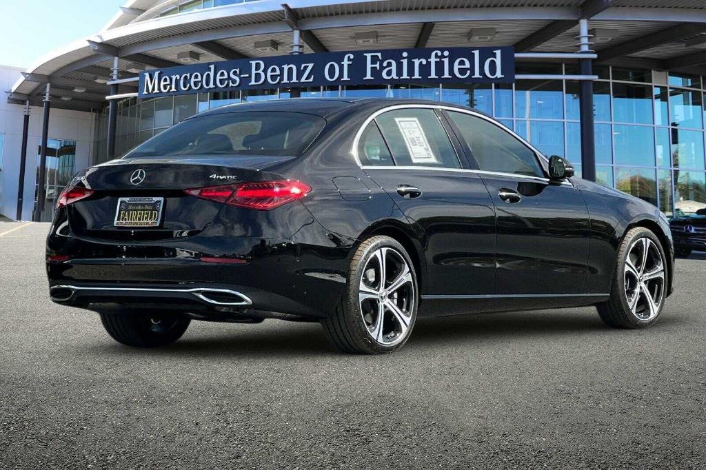 new 2025 Mercedes-Benz C-Class car, priced at $56,665