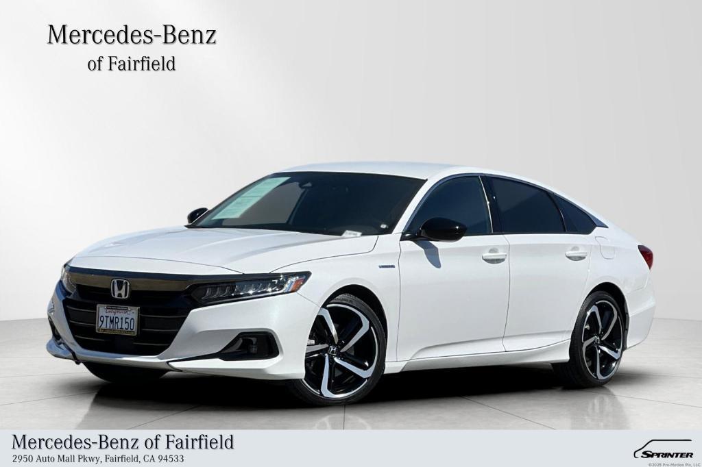 used 2022 Honda Accord Hybrid car, priced at $26,126