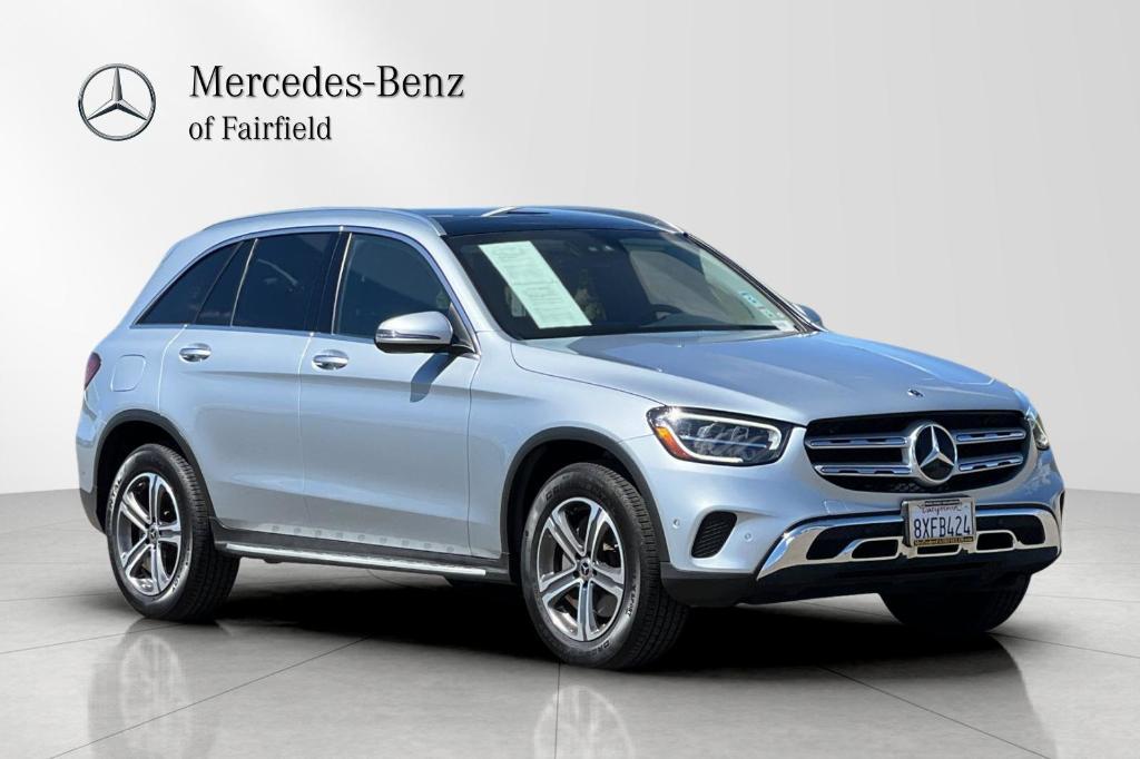 used 2021 Mercedes-Benz GLC 300 car, priced at $19,991