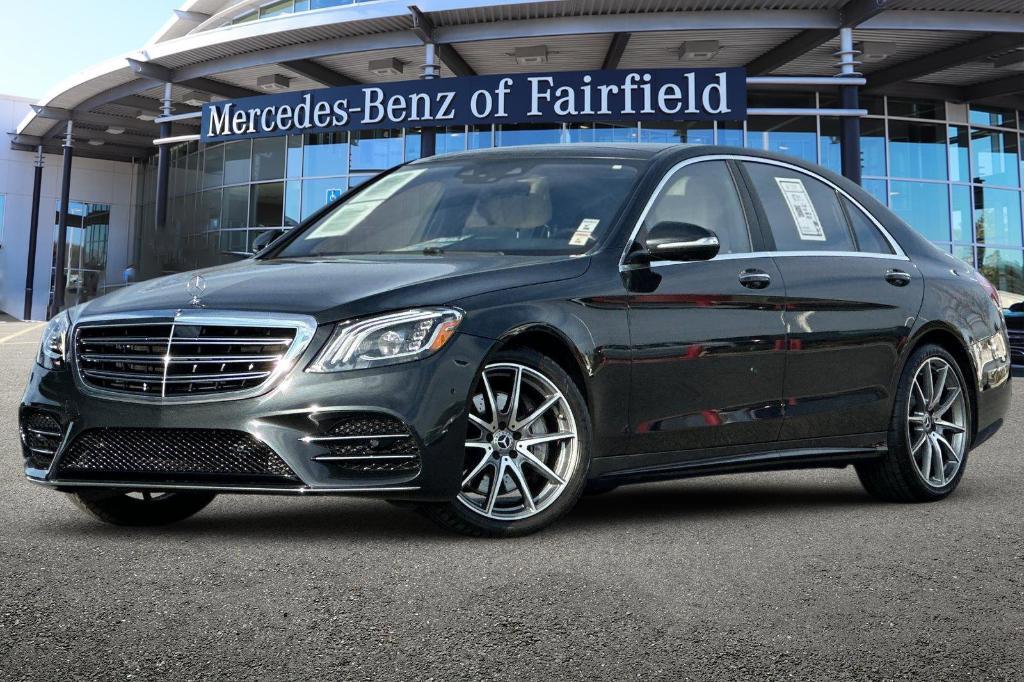 used 2018 Mercedes-Benz S-Class car, priced at $32,400