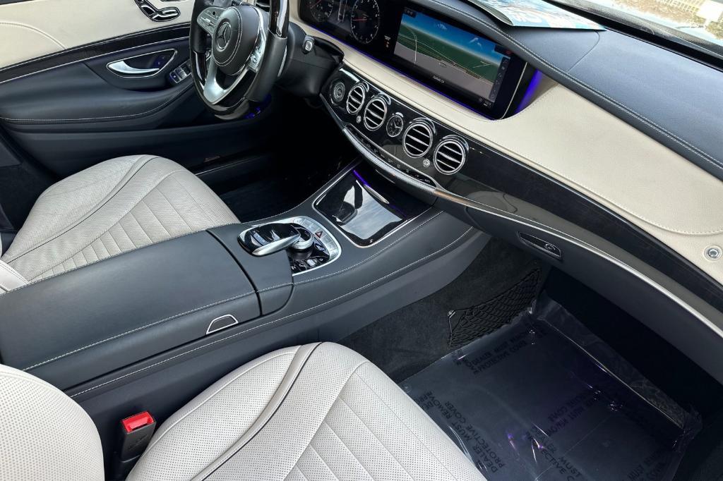 used 2018 Mercedes-Benz S-Class car, priced at $32,400