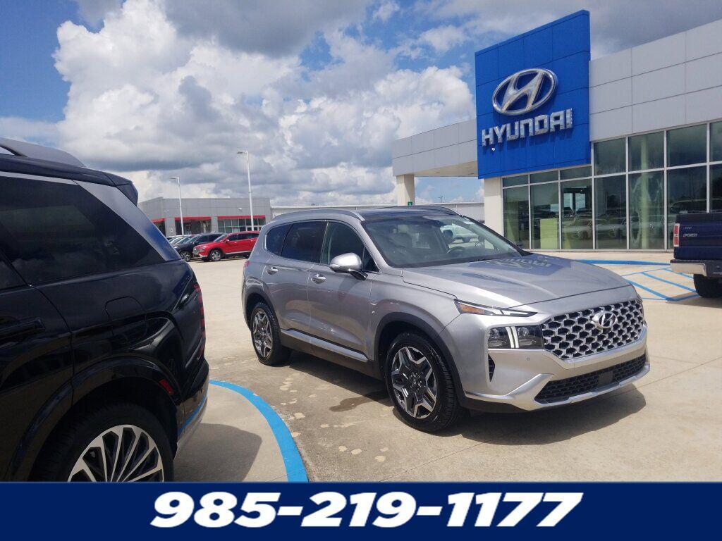 used 2021 Hyundai Santa Fe car, priced at $21,980