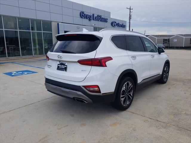 used 2020 Hyundai Santa Fe car, priced at $20,980