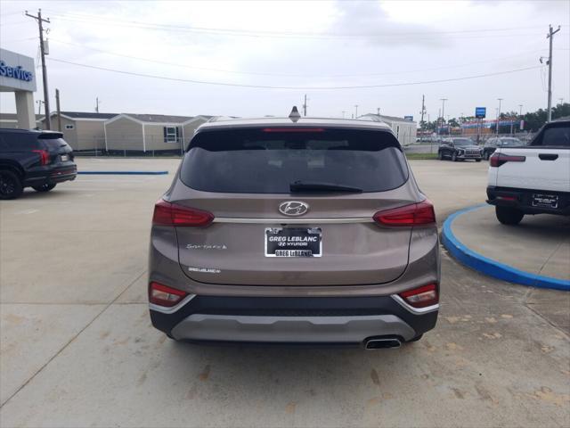 used 2020 Hyundai Santa Fe car, priced at $20,587