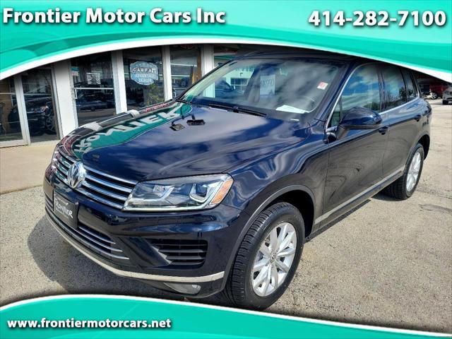 used 2015 Volkswagen Touareg car, priced at $17,990