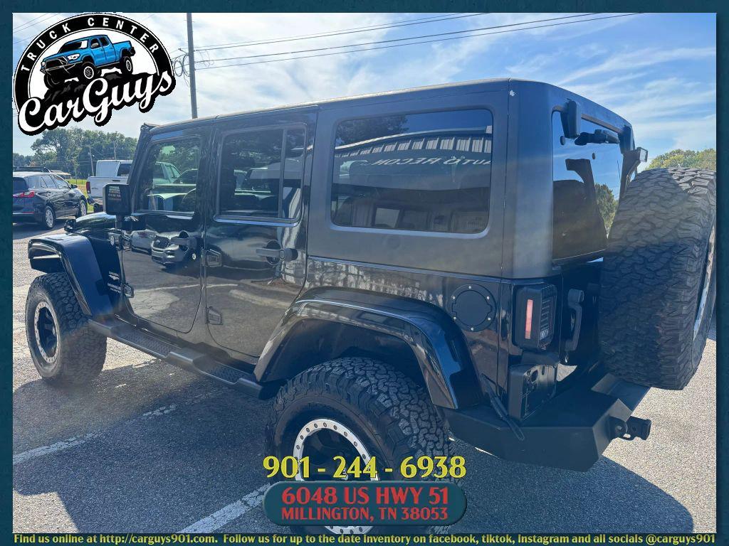 used 2013 Jeep Wrangler Unlimited car, priced at $17,299