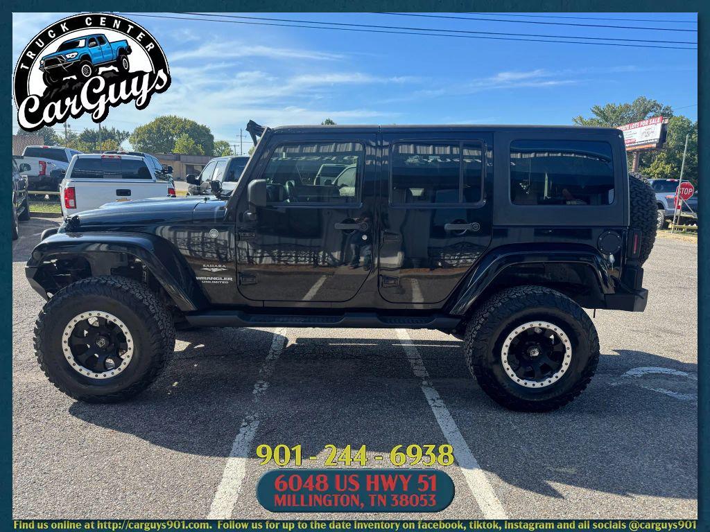 used 2013 Jeep Wrangler Unlimited car, priced at $17,299
