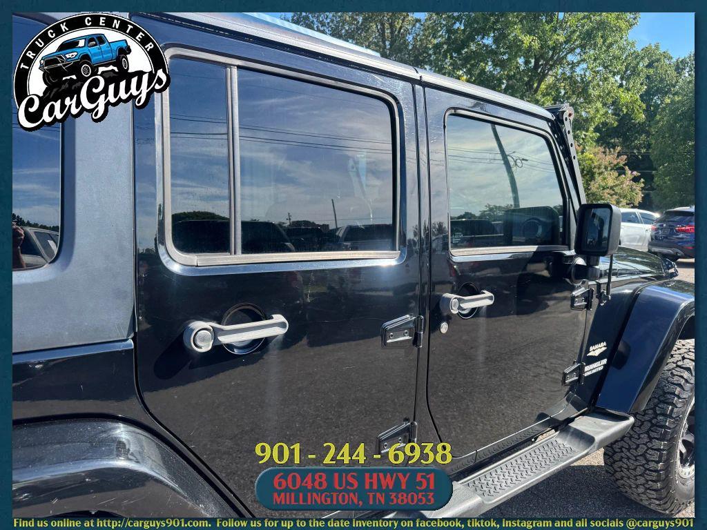 used 2013 Jeep Wrangler Unlimited car, priced at $17,299