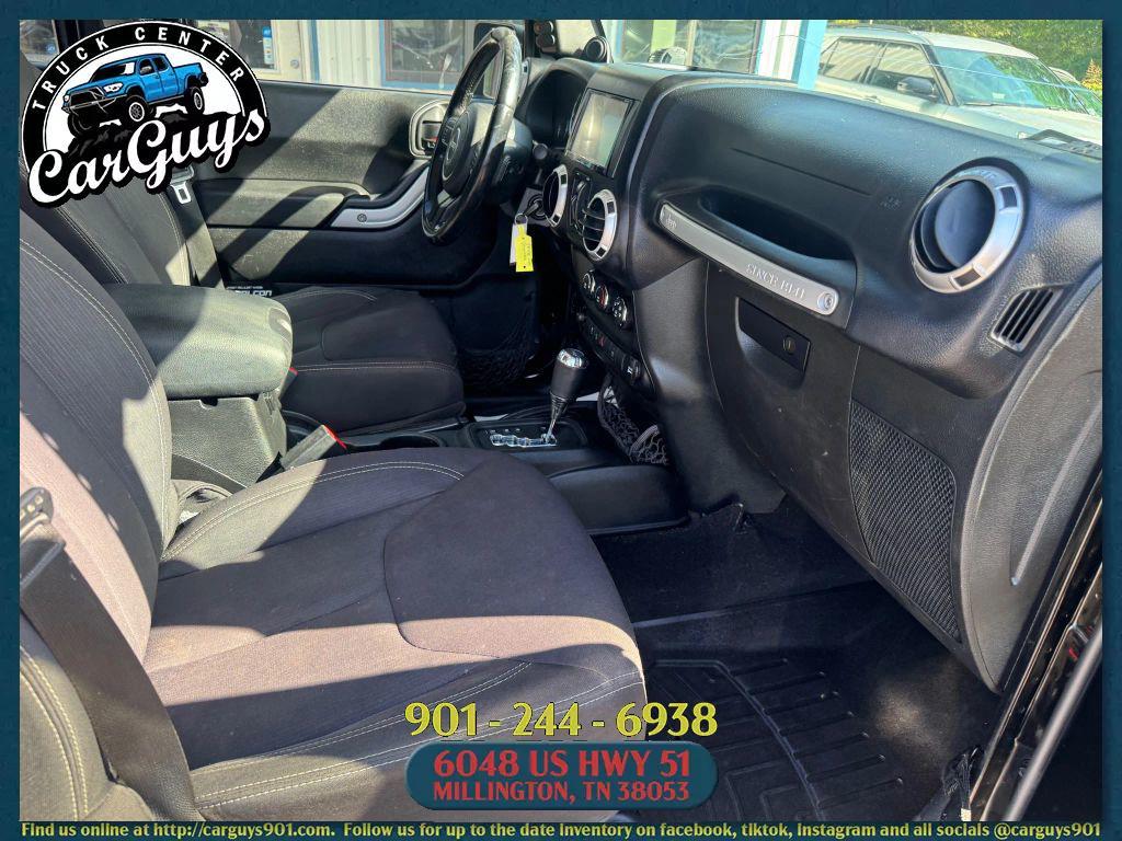 used 2013 Jeep Wrangler Unlimited car, priced at $17,299
