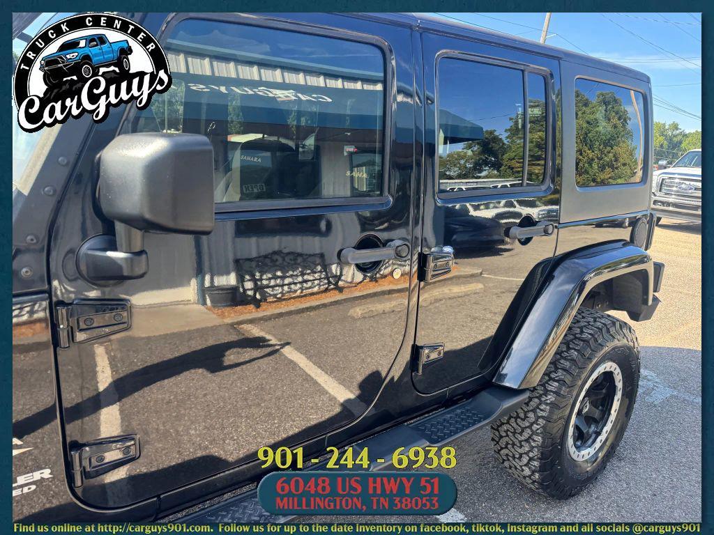 used 2013 Jeep Wrangler Unlimited car, priced at $17,299