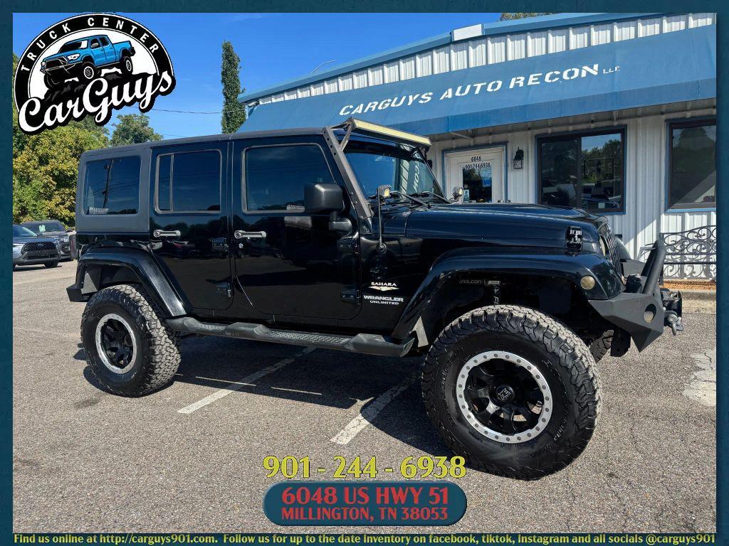 used 2013 Jeep Wrangler Unlimited car, priced at $17,799