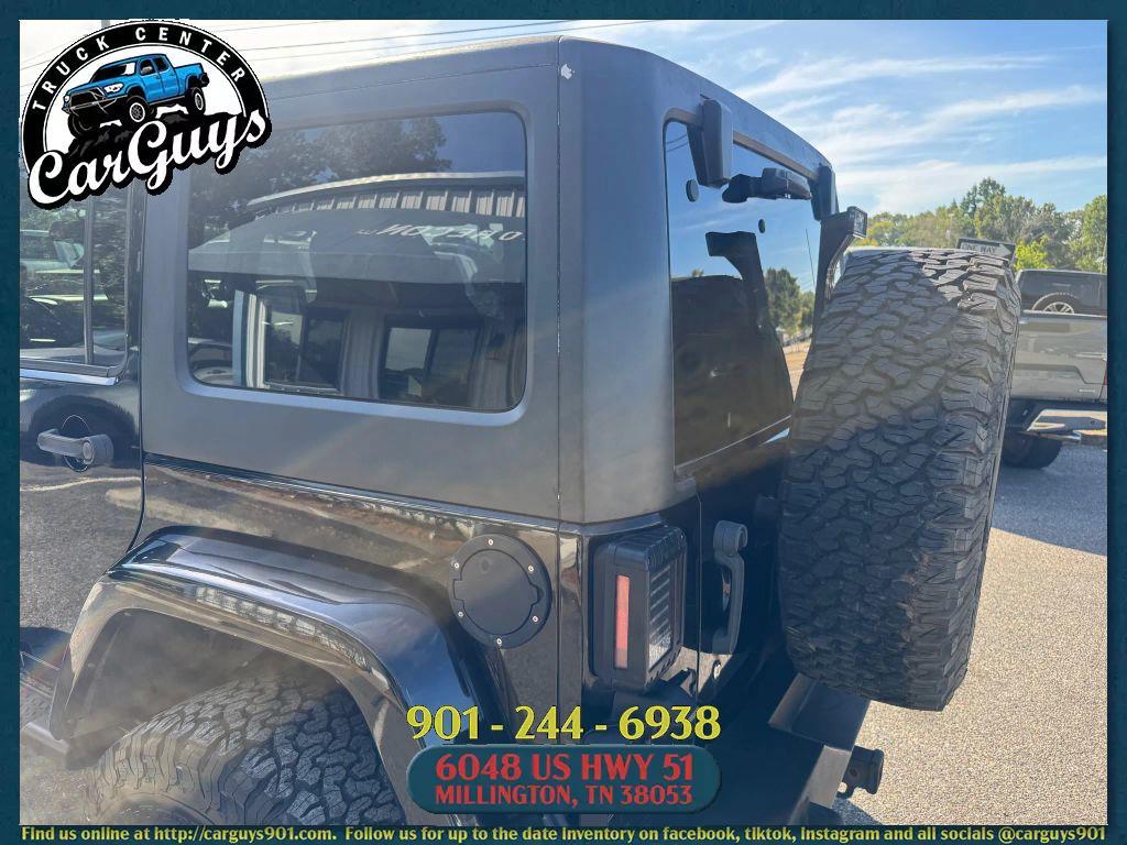 used 2013 Jeep Wrangler Unlimited car, priced at $17,299