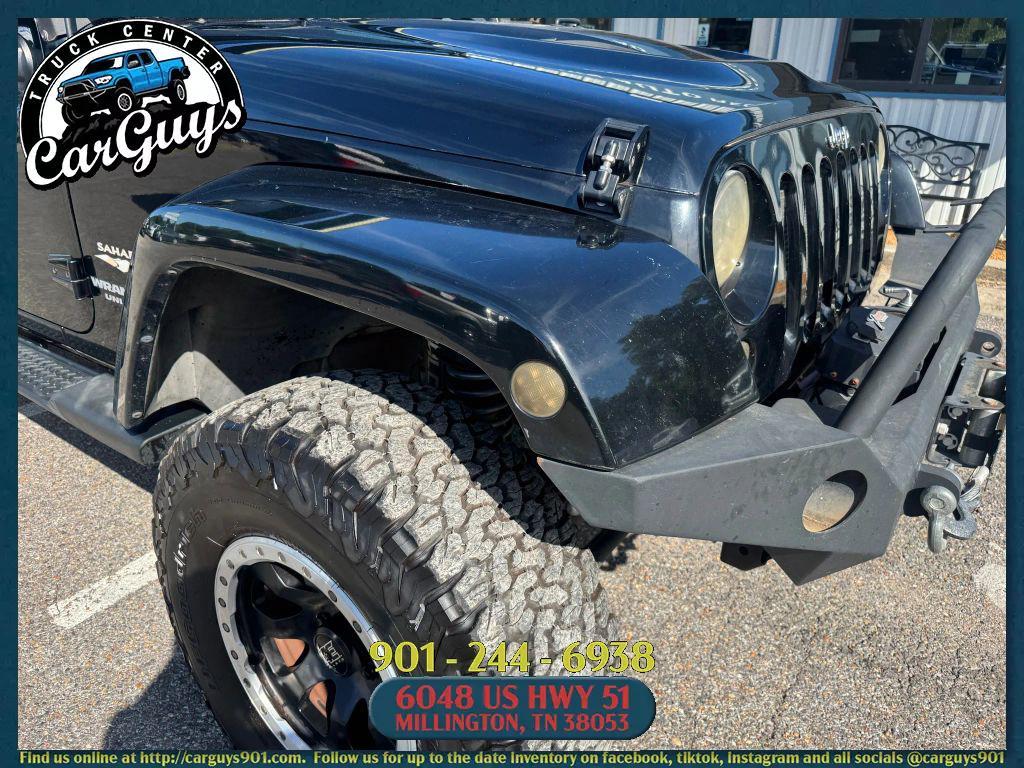 used 2013 Jeep Wrangler Unlimited car, priced at $17,299