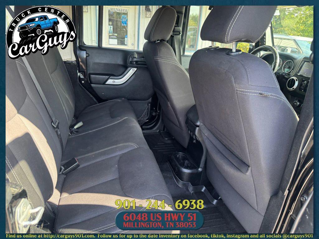 used 2013 Jeep Wrangler Unlimited car, priced at $17,299