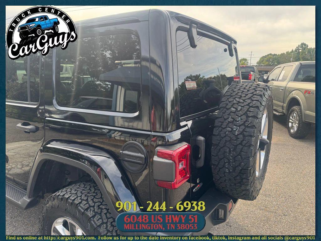 used 2020 Jeep Wrangler Unlimited car, priced at $27,999