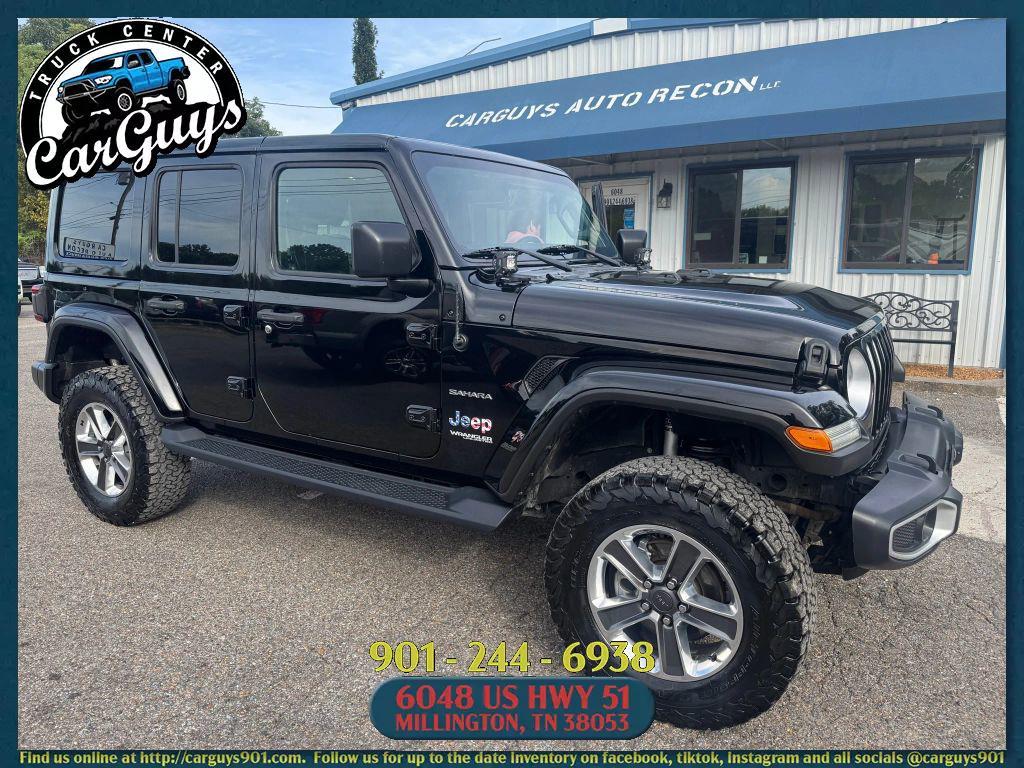 used 2020 Jeep Wrangler Unlimited car, priced at $27,999